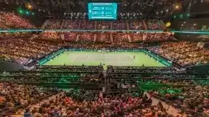 In-stadium fan activation or sponsorship example