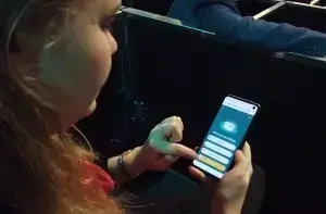 In-stadium fan activation or sponsorship example