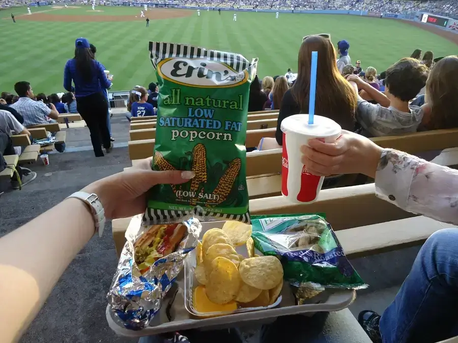 In-seat food and beverage ordering at sports venues