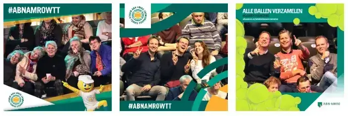 ABN AMRO World Tennis Tournament Rotterdam and AMPLIFi fan cam