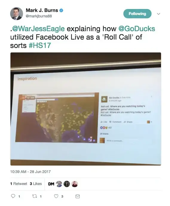 Via a study conducted by Facebook, the company revealed that live stream viewers tend to comment “10