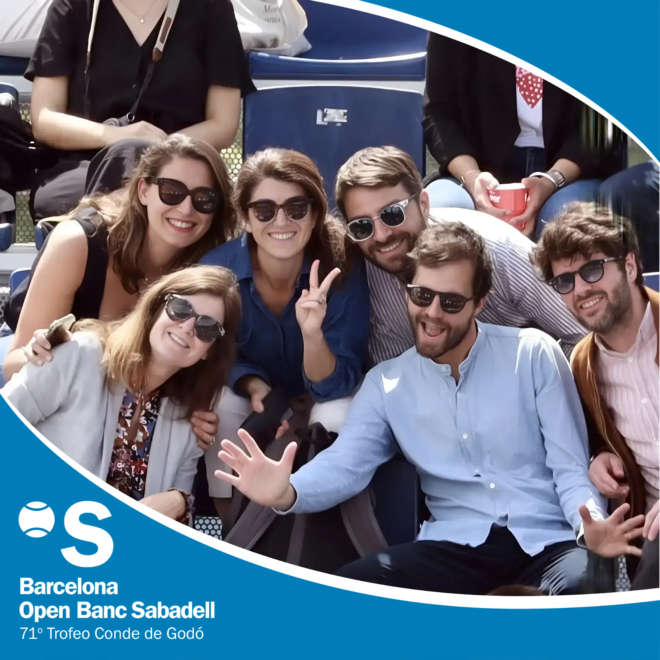 Fans capturing a group photo with AMPLIFiCAM at a live venue